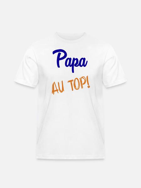 DAD - Men's Workwear T-Shirt - white