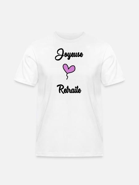 RETIREMENT. RETIREMENT. RETIRED. RETIREMENT - Men's Workwear T-Shirt - white