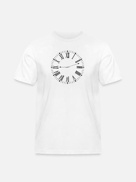 Roman clock - Men's Workwear T-Shirt - white