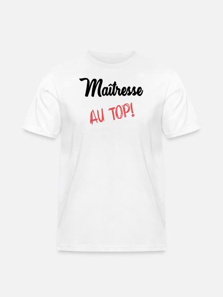 MISTRESS - Men's Workwear T-Shirt - white