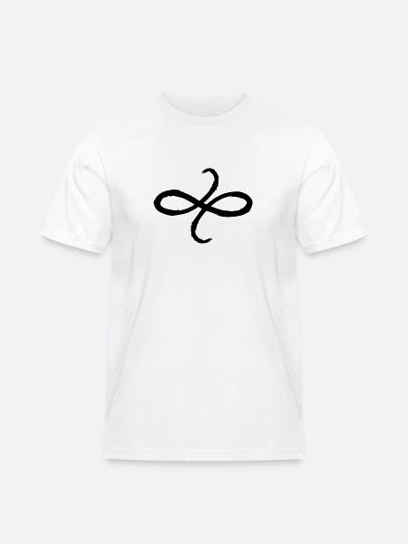 Keltische Symbole Freundschaft Geschenkidee - Männer Workwear T-Shirt - Weiß