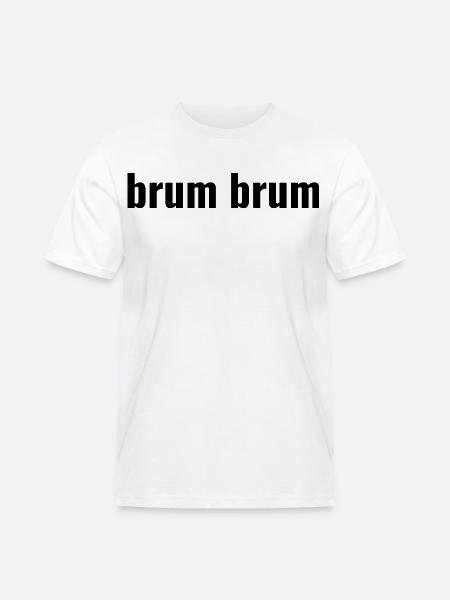 Brum Brum - T-shirt Workwear homme - blanc