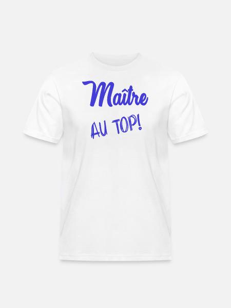 MASTER. MASTER. HUMOR - Men's Workwear T-Shirt - white