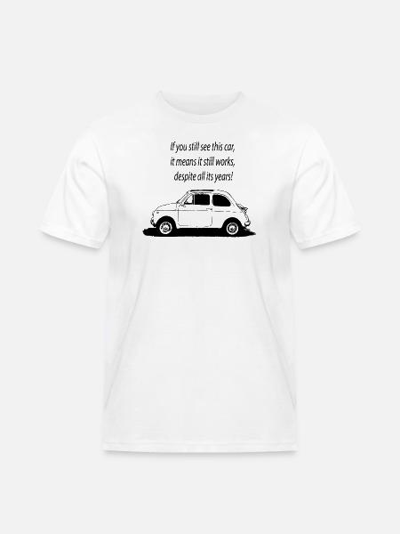 500 Italy - Men's Workwear T-Shirt - white