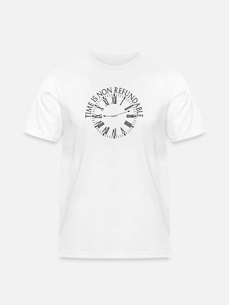 Le temps n’est pas remboursable - T-shirt Workwear homme - blanc