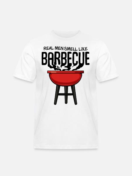Red Kettle Grill Illustration - T-shirt Workwear homme - blanc