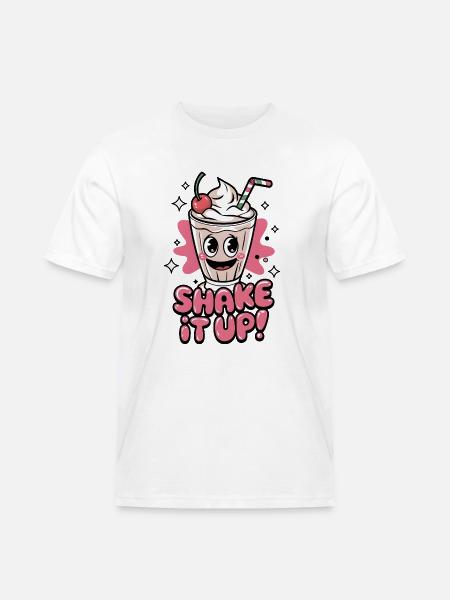 Shake It Up - Men's Workwear T-Shirt - white