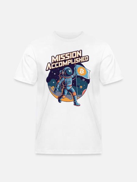 Mission Accomplished - Men's Workwear T-Shirt - white