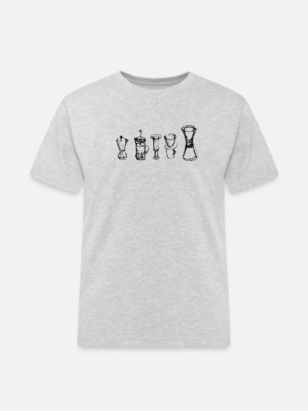 Alternative Coffee - Men's Workwear T-Shirt - heather grey