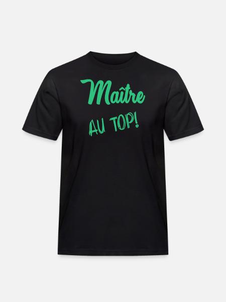 MASTER - Men's Workwear T-Shirt - black