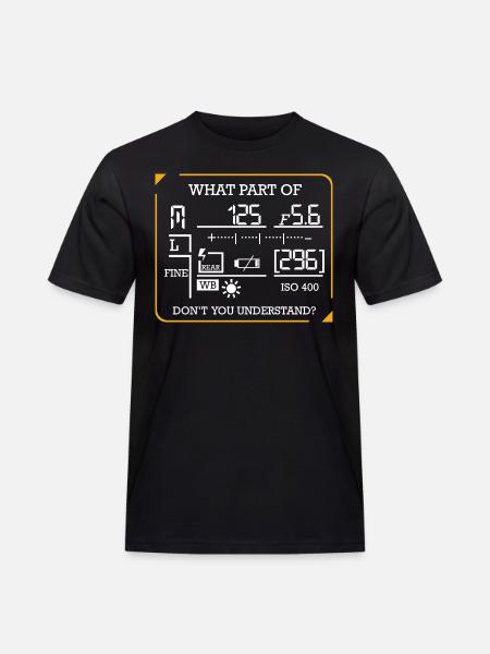 photographer - Men's Workwear T-Shirt - black