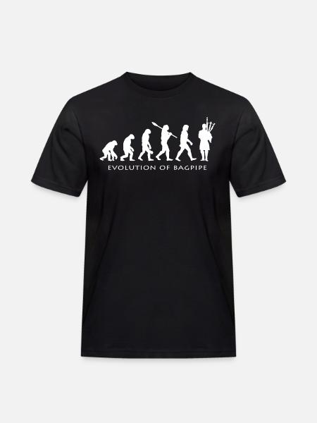 bagpipes - Men's Workwear T-Shirt - black