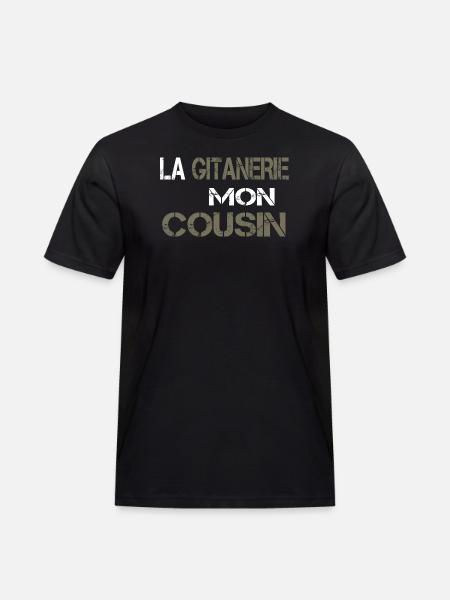 La gitanerie mon cousin - T-shirt Workwear homme - noir