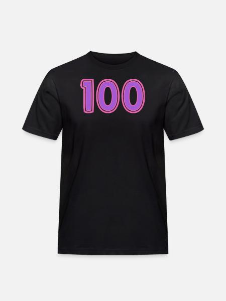 100. 100 YEARS. 100th ANNIVERSARY - Men's Workwear T-Shirt - black