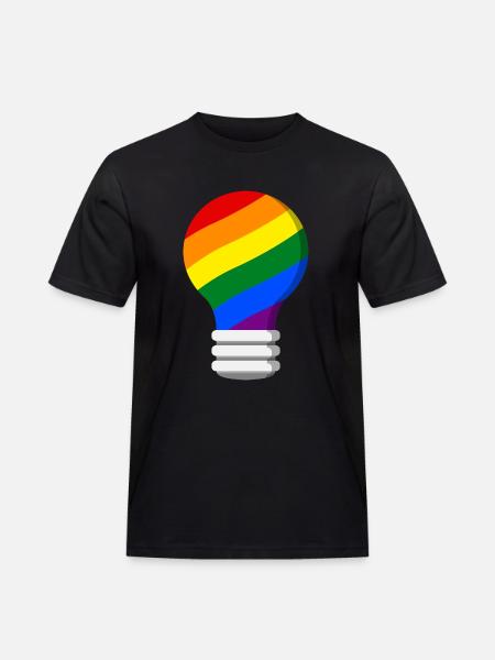 Gay Pride - Men's Workwear T-Shirt - black