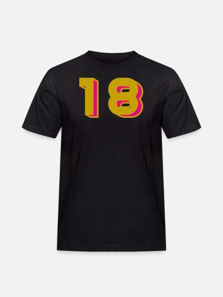18 - Men's Workwear T-Shirt - black