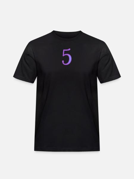 5. CINQ - T-shirt Workwear homme - noir