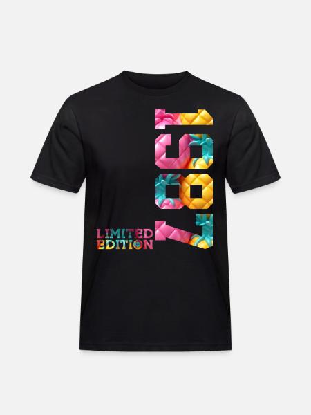 39TH BIRTHDAY LIMITED EDITION 1987 - Men's Workwear T-Shirt - black