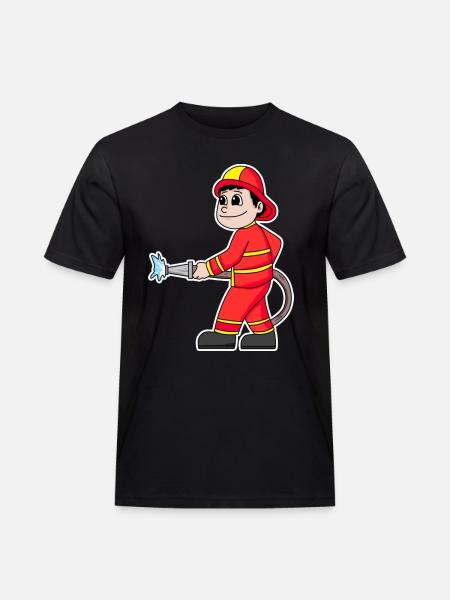 Firefighter - Men's Workwear T-Shirt - black