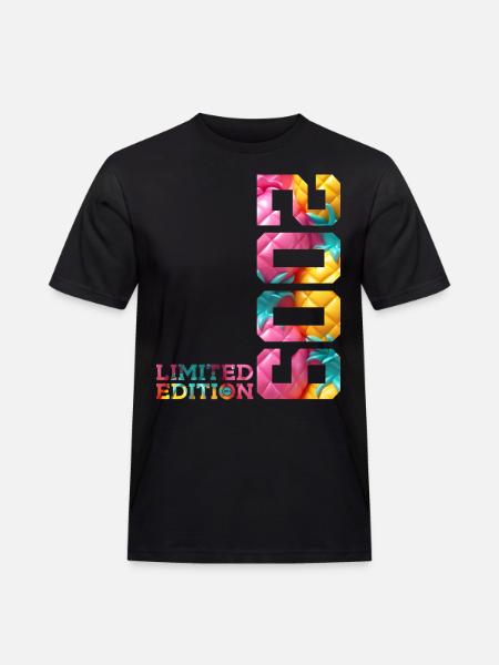 17TH BIRTHDAY LIMITED EDITION 2009 - Men's Workwear T-Shirt - black