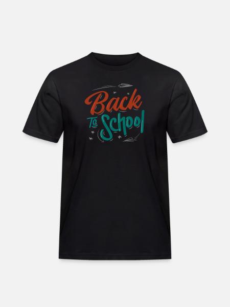 Back to school - Men's Workwear T-Shirt - black