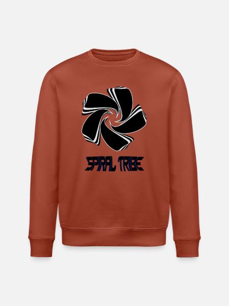 Spiral Tribe - Stanley/Stella ROLLER Unisex Organic Sweatshirt - heritage brown