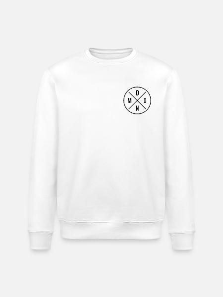 MOIN - Stanley/Stella Unisex Bio-Sweatshirt ROLLER - Weiß