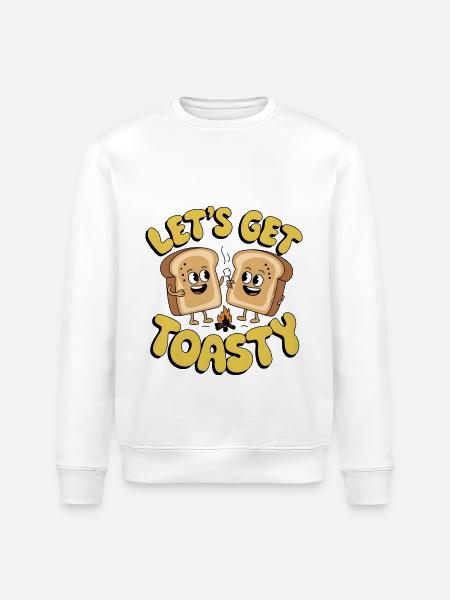Lass uns warm werden - Stanley/Stella Unisex Bio-Sweatshirt ROLLER - Weiß