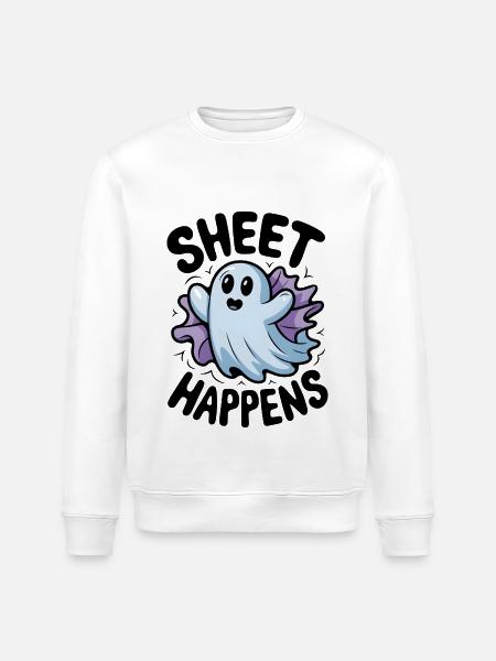 Blatt passiert - Stanley/Stella Unisex Bio-Sweatshirt ROLLER - Weiß