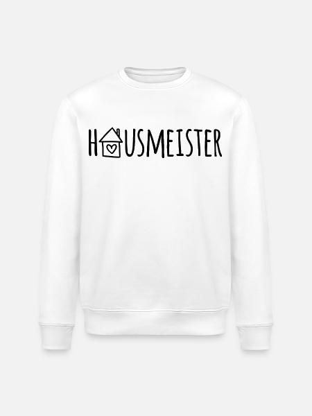 Hausmeister - Stanley/Stella Unisex Bio-Sweatshirt ROLLER - Weiß