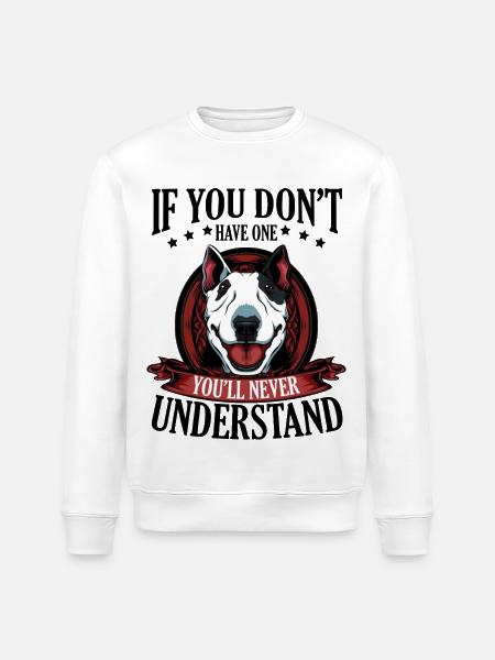 Bull Terrier - Sweat bio ROLLER Stanley/Stella Unisexe - blanc