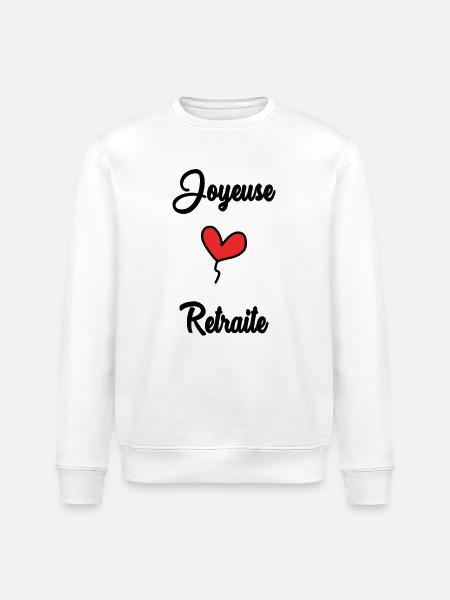 RETIREMENT - Stanley/Stella ROLLER Unisex Organic Sweatshirt - white