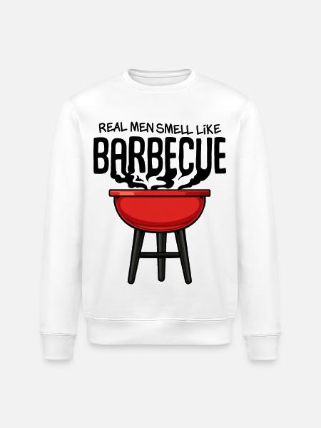 Red Kettle Grill Illustration - Sweat bio ROLLER Stanley/Stella Unisexe - blanc