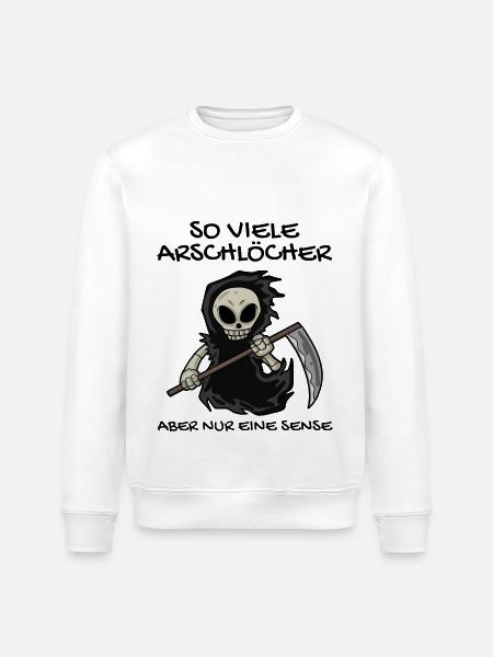 Sensenmann - Stanley/Stella Unisex Bio-Sweatshirt ROLLER - Weiß