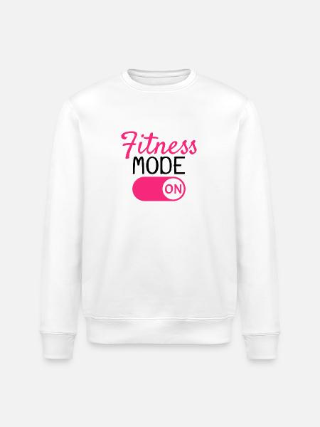 Mode fitness activé - Sweat bio ROLLER Stanley/Stella Unisexe - blanc
