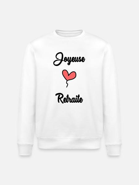 RETIREMENT - Stanley/Stella ROLLER Unisex Organic Sweatshirt - white