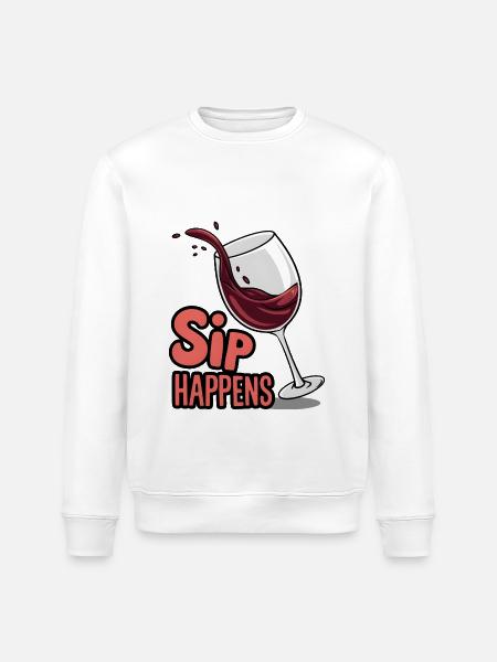 Sip Happens - Sweat bio ROLLER Stanley/Stella Unisexe - blanc