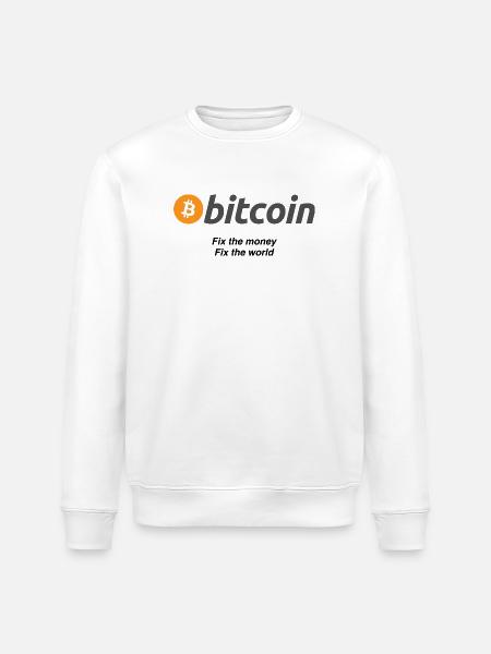 Fixthemoney - Stanley/Stella Unisex Bio-Sweatshirt ROLLER - Weiß
