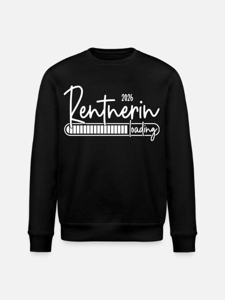 Rentnerin 2026 Loading - Stanley/Stella Unisex Bio-Sweatshirt ROLLER - Schwarz