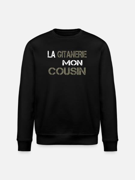 La gitanerie mon cousin - Sweat bio ROLLER Stanley/Stella Unisexe - noir