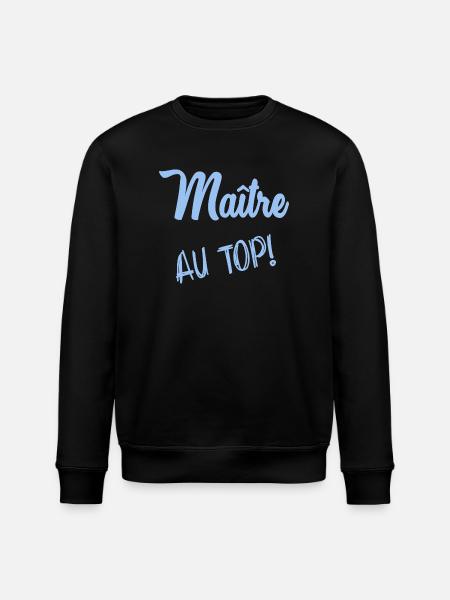 MASTER. MASTER - Stanley/Stella ROLLER Unisex Organic Sweatshirt - black