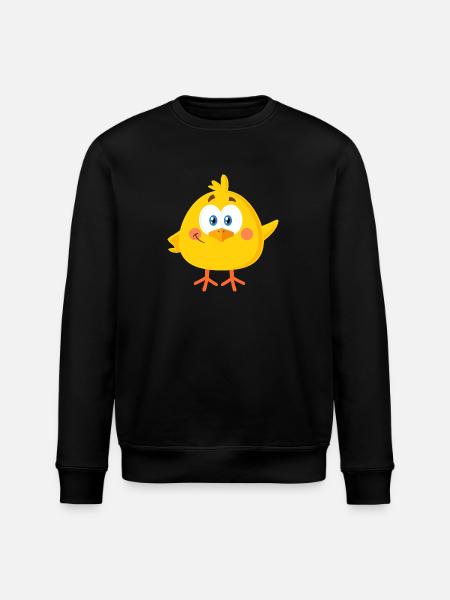 Little chick - Stanley/Stella ROLLER Unisex Organic Sweatshirt - black