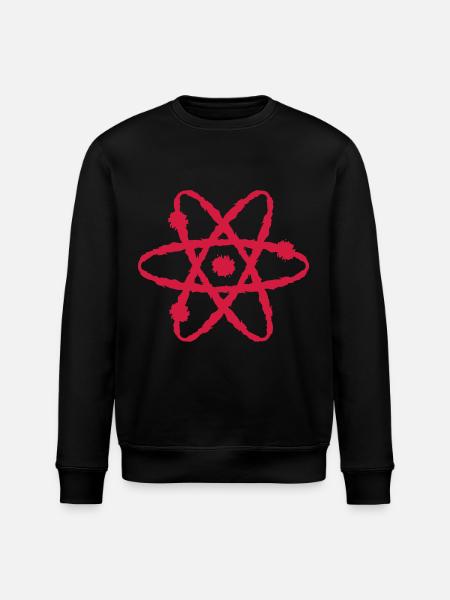 Scientific symbol - Stanley/Stella ROLLER Unisex Organic Sweatshirt - black