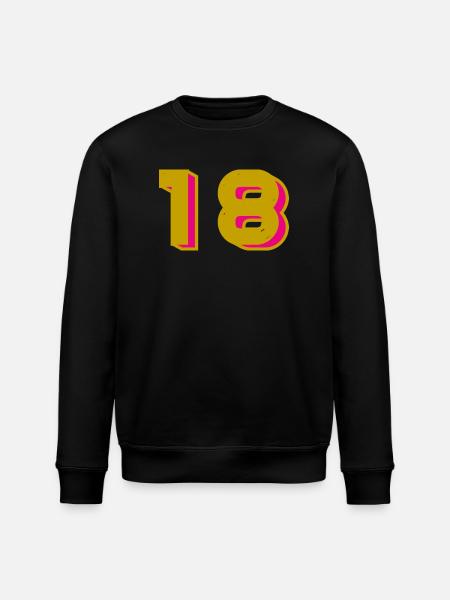 18 - Stanley/Stella ROLLER Unisex Organic Sweatshirt - black