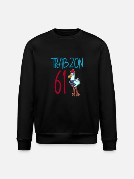 Trabzon 61 Turkey city - Stanley/Stella ROLLER Unisex Organic Sweatshirt - black