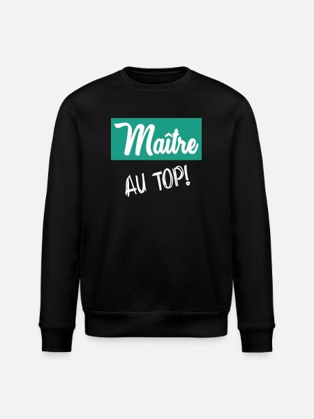 MASTER. MASTER - Stanley/Stella ROLLER Unisex Organic Sweatshirt - black