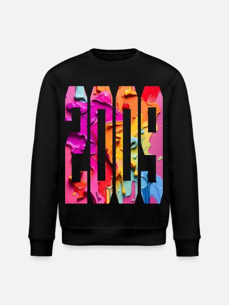 BUNT 17TH BIRTHDAY 2009 - Stanley/Stella ROLLER Unisex Organic Sweatshirt - black