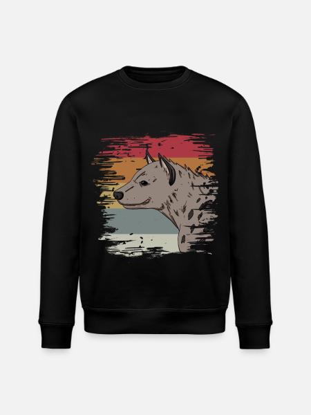 Hyäne - Stanley/Stella Unisex Bio-Sweatshirt ROLLER - Schwarz