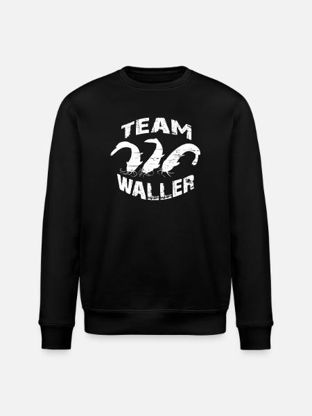 Welsangler - Sportfischer - Stanley/Stella Unisex Bio-Sweatshirt ROLLER - Schwarz