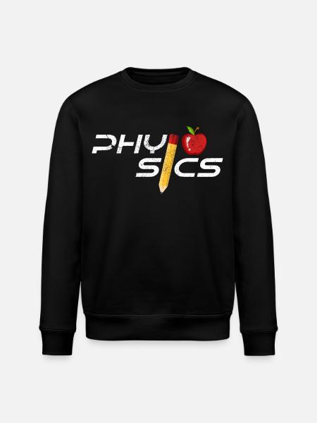 physicist - Stanley/Stella ROLLER Unisex Organic Sweatshirt - black
